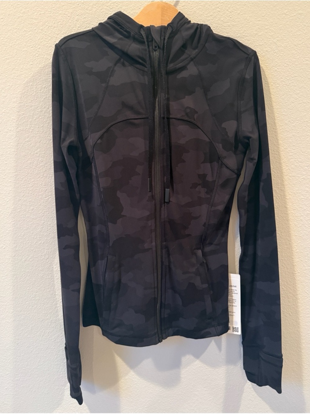 NWT Lululemon Hooded Define Jacket Nulu Heritage 365 Camo Deep Coal Multi Size 4